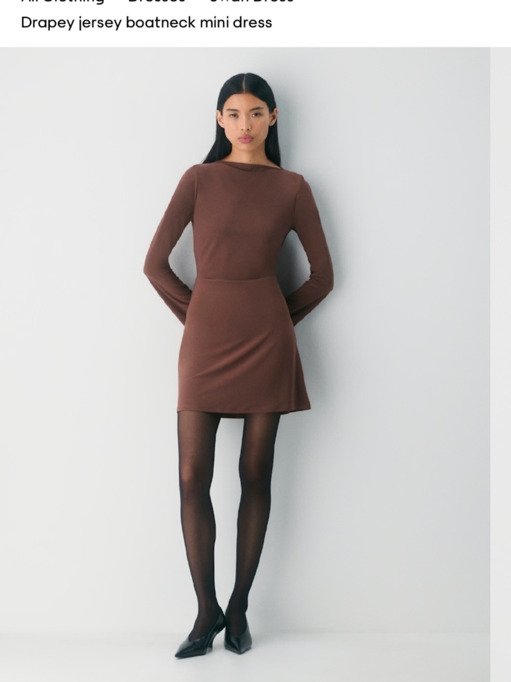 Babaton Swan Dress